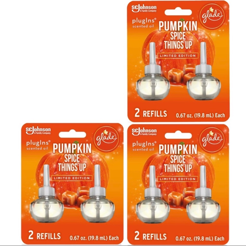 Glade 6-Pack Pumpkin Spice Plug-in Air Freshener - Picture 2 of 4